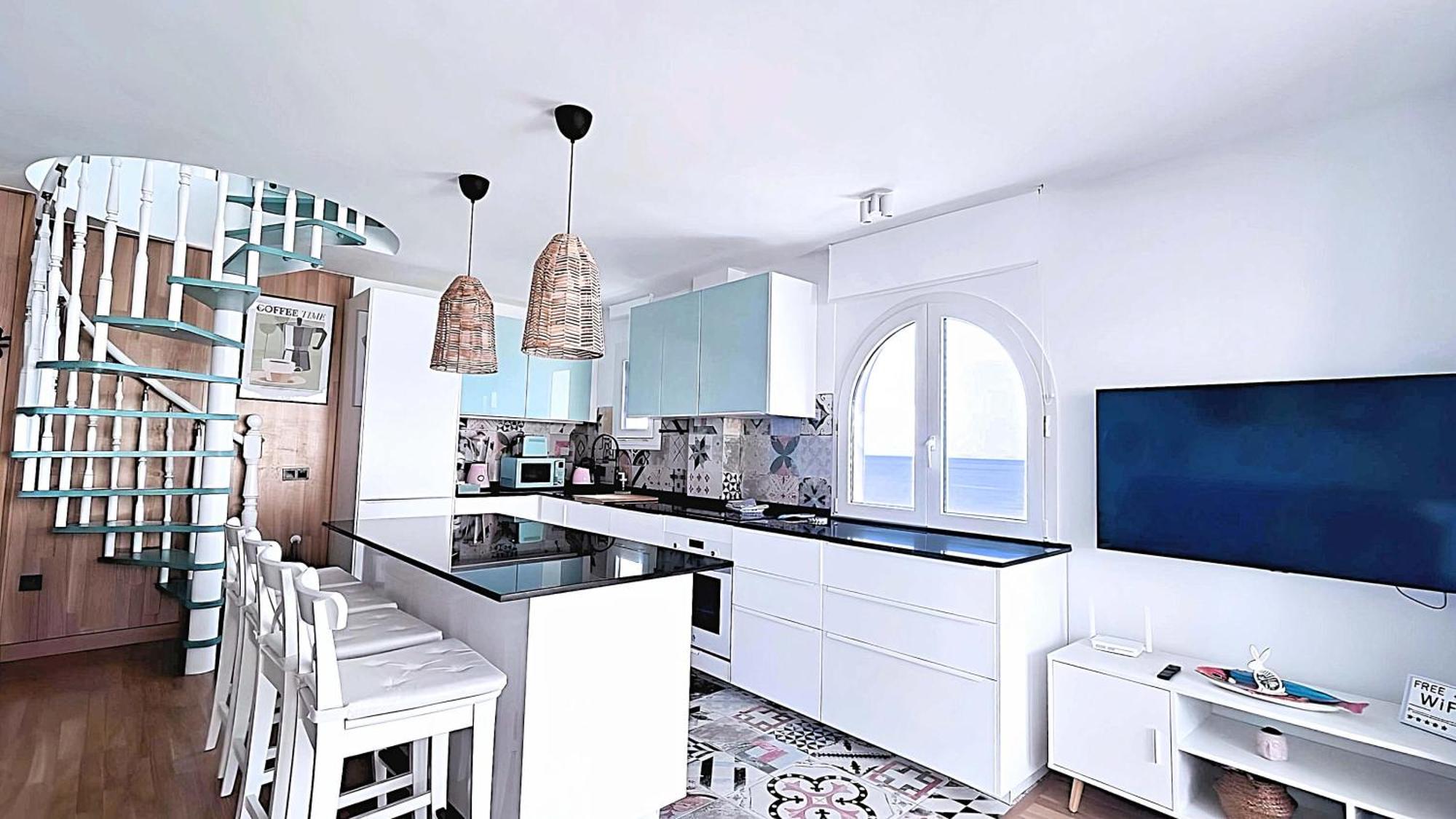 Apartmán Atico De Albaida Duplex Frente Al Mar El El Morche Exteriér fotografie